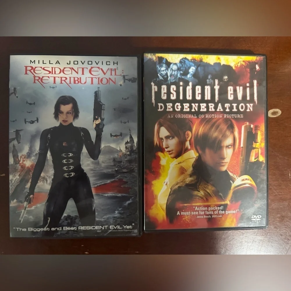 Resident Evil 2 DVD Bundle Includes Retribution and Degeneration